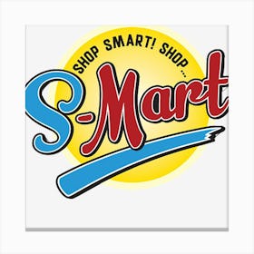 Shop Smart Canvas Print