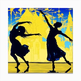 The Art Of Dance Canvas Print