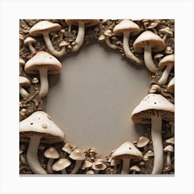 Mushroom Ring 3 Canvas Print