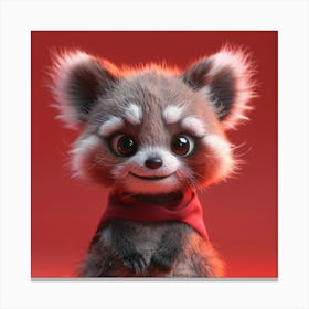 Raccoon 7 Canvas Print