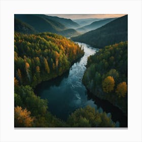 Landscape With The Presence Of God Canvas Print