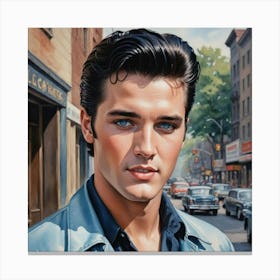 Simply Elvis Presley Canvas Print