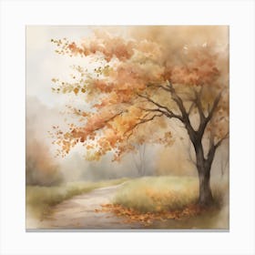 Autumn Tree Canvas Print