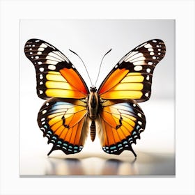Butterfly Illustration Canvas Print