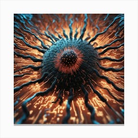 Cancer Cell Canvas Print