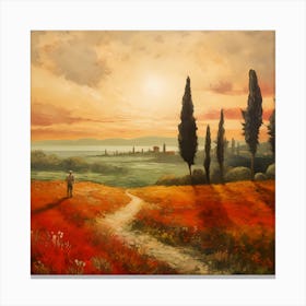 Bella Firenze Fantasy Canvas Print