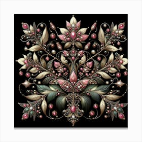 Rhinestones5 Canvas Print