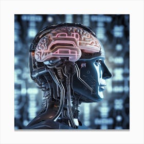 Artificial Intelligence 70 Canvas Print