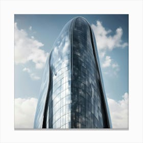 Skyscraper Stock Canvas Print