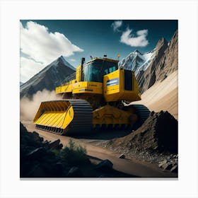 Buldozer Mountain (19) Canvas Print