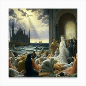 Wedding Of Jesus 1 Canvas Print