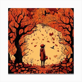 Autumn Forest Canvas Print