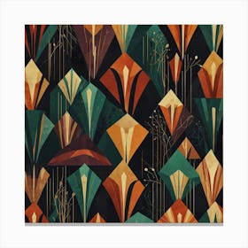 Deco Art 2 Canvas Print