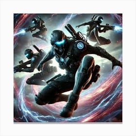 Vortex Commandos Canvas Print