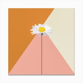 Lovely Daisy Square Canvas Print