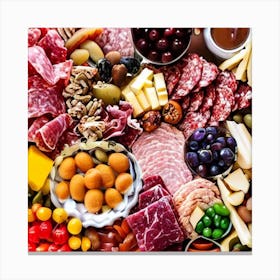 Charcuterie5 Canvas Print