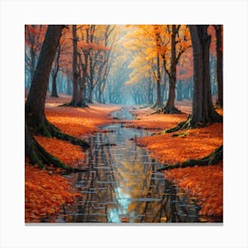 Autumn Forest Canvas Print