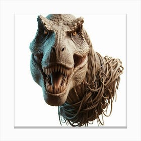 Jurassic Park T-Rex 2 Canvas Print