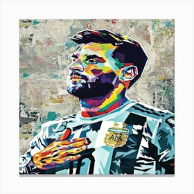 Lionel Messi Canvas Print