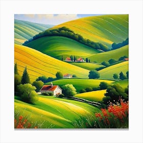 Tuscan Countryside 8 Canvas Print