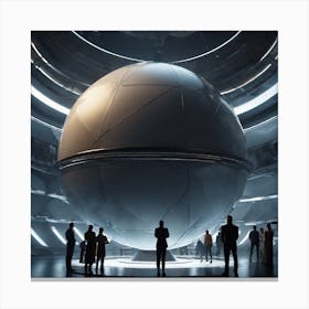 Space Station 22 Canvas Print