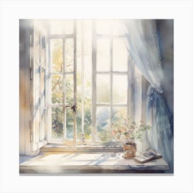 Window Canvas Print