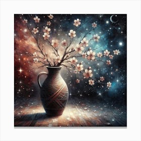 Flower vase Canvas Print