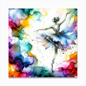 For The Love Of Ballet 20 Canvas Print