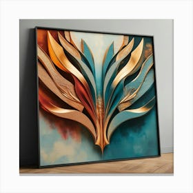 Abstract Abstract Painting Canvas Print