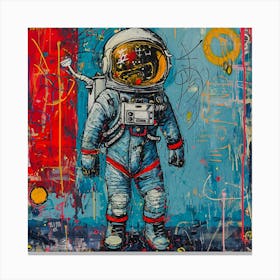 'Astronaut' 6 Canvas Print