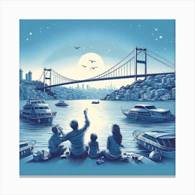 Bosphorus Bridge 1 Canvas Print