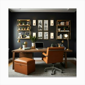 Home Office 2 Canvas Print