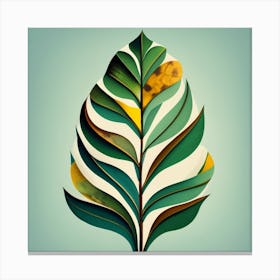 Tree Leaf 1 Canvas Print