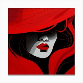 Red Hat 2 Canvas Print