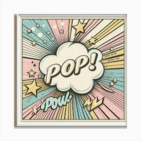 Pop Print Canvas Print