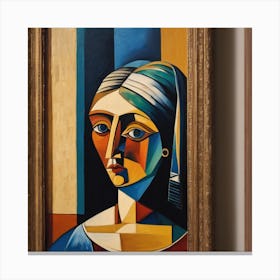 Woman With A Pearl Earring Canvas Print