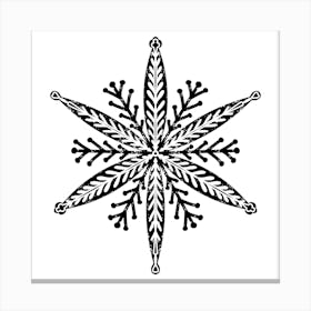 Snowflake 42 Canvas Print