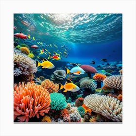 Coral Reef Canvas Print