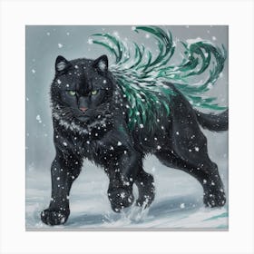 Black Panther 1 Canvas Print