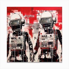 Robots 1 Canvas Print