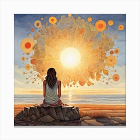 Light Of The Sun Canvas Print