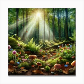 Fairy Forest 2 Canvas Print