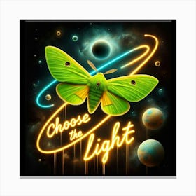 Choose The Light 6 Canvas Print