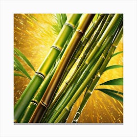 Bamboo Stalks 3 Canvas Print