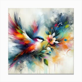 Colorful Bird 2 Canvas Print