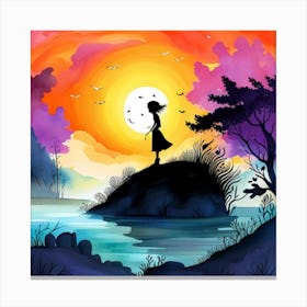 Outer dream Canvas Print