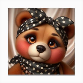 Teddy Bear 72 Canvas Print