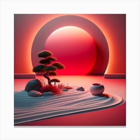 Asian Landscape 3 Canvas Print