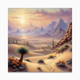 Desert Landscape 15 Canvas Print