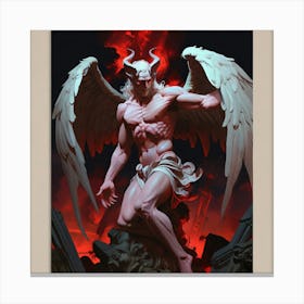 Demon 2 Canvas Print